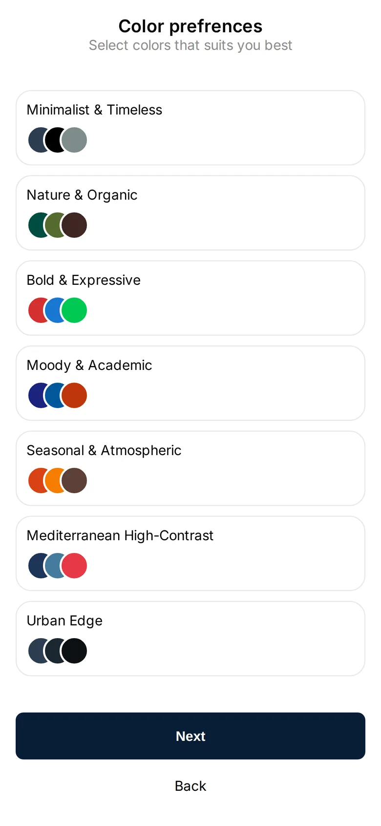 Colors that suit you